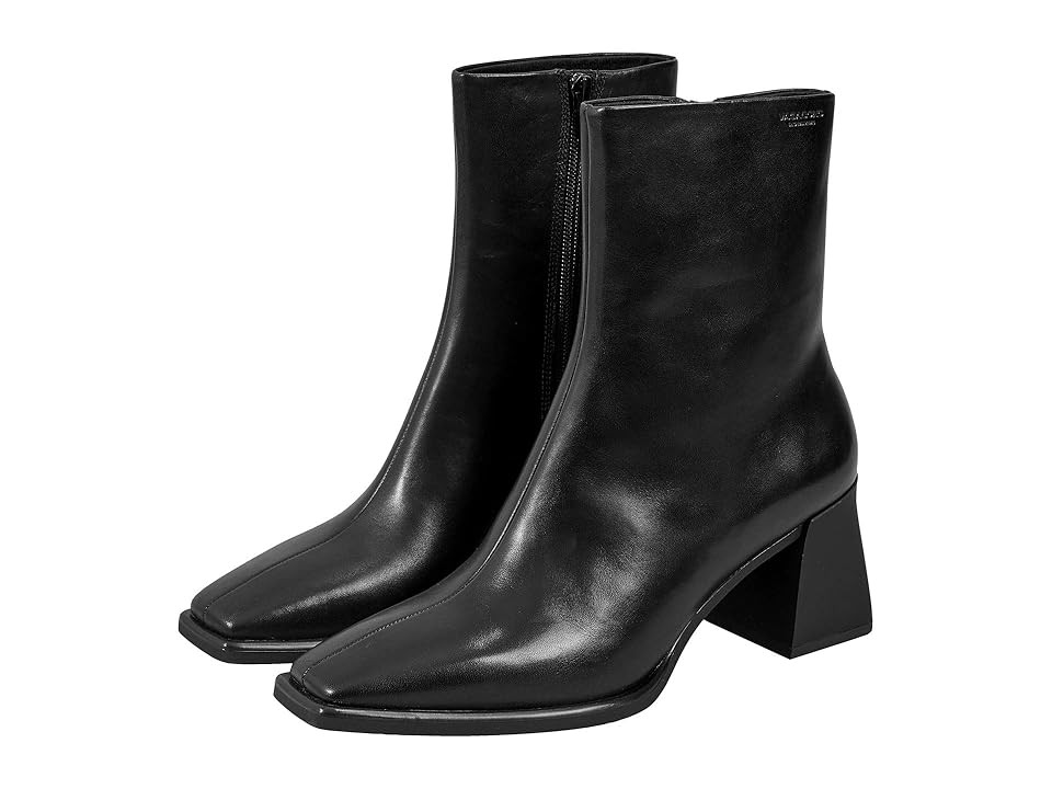 Vagabond Shoemakers Hedda Leather Bootie Women's Pull-on Boots Black : EU 40 (US Women's 10) M | Zappos
