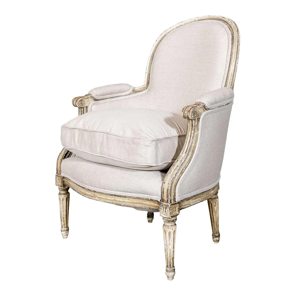 Antique French Armchair | Chairish