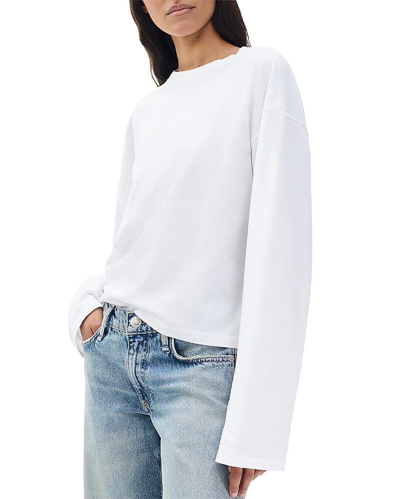 rag & bone Kelly Boxy Long Sleeve Tee | Bloomingdale's (US)