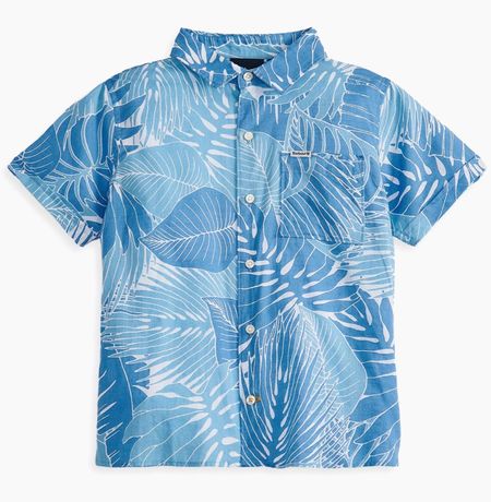 Barbour
Little Boy's & Boy's Cornwall Printed Short-Sleeve Shirt

The Barbour short-sleeved shirt showcases a large-scale, all-over palm print, creating a vibrant and stylish look for the wearer.

#LTKGiftGuide #LTKStyleTip #LTKKids