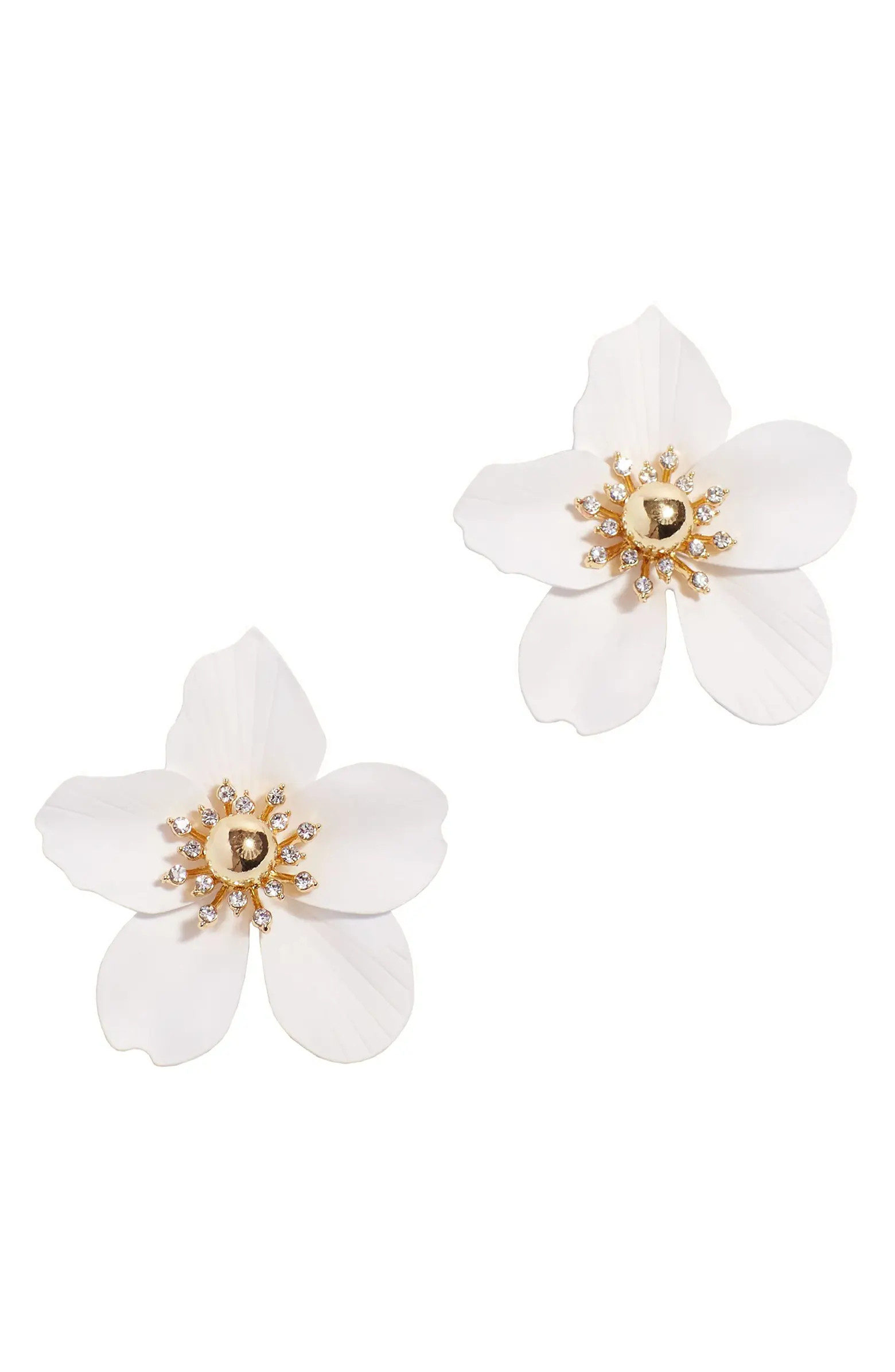 Oversize Orchid Earrings | Nordstrom
