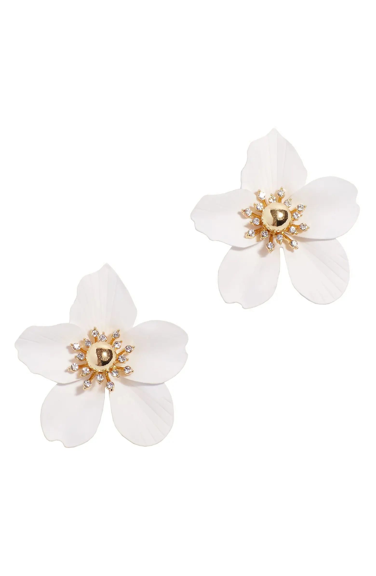 Oversize Orchid Earrings | Nordstrom