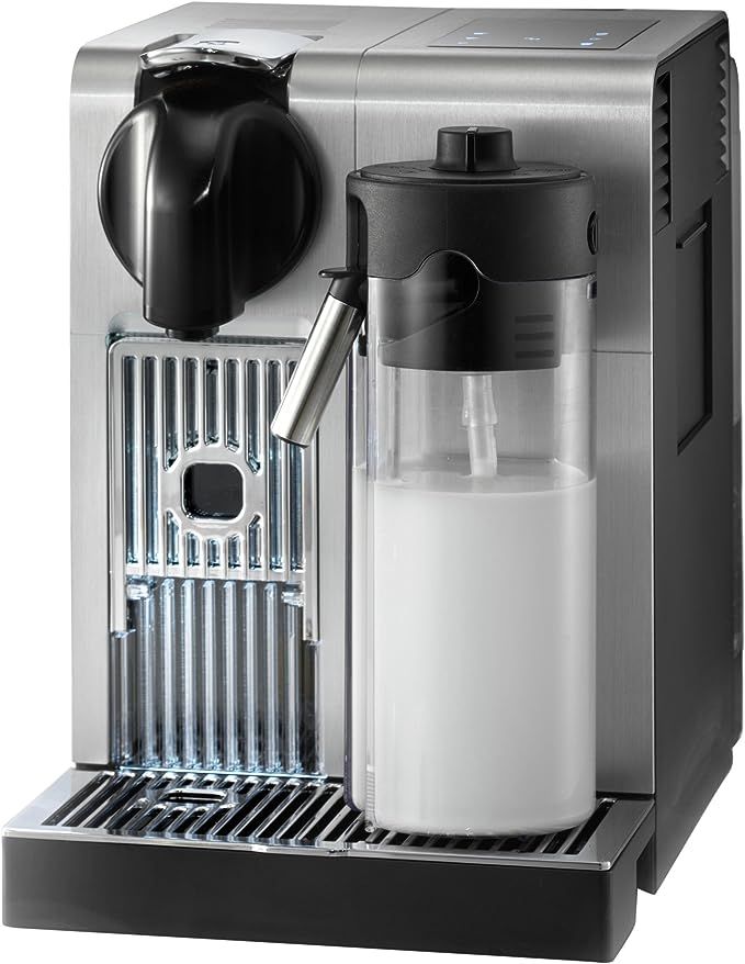 Nespresso Lattissima Pro Espresso Machine by De'Longhi with Milk Frother, Silver | Amazon (US)