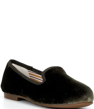 x Kristin Ellen Hockman Kids' Gus Velvet Loafers (Youth) | Dillard's