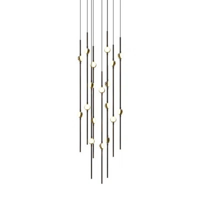 Constellation - Aries 12" Round LED Pendant - 240" Cable | Wayfair North America