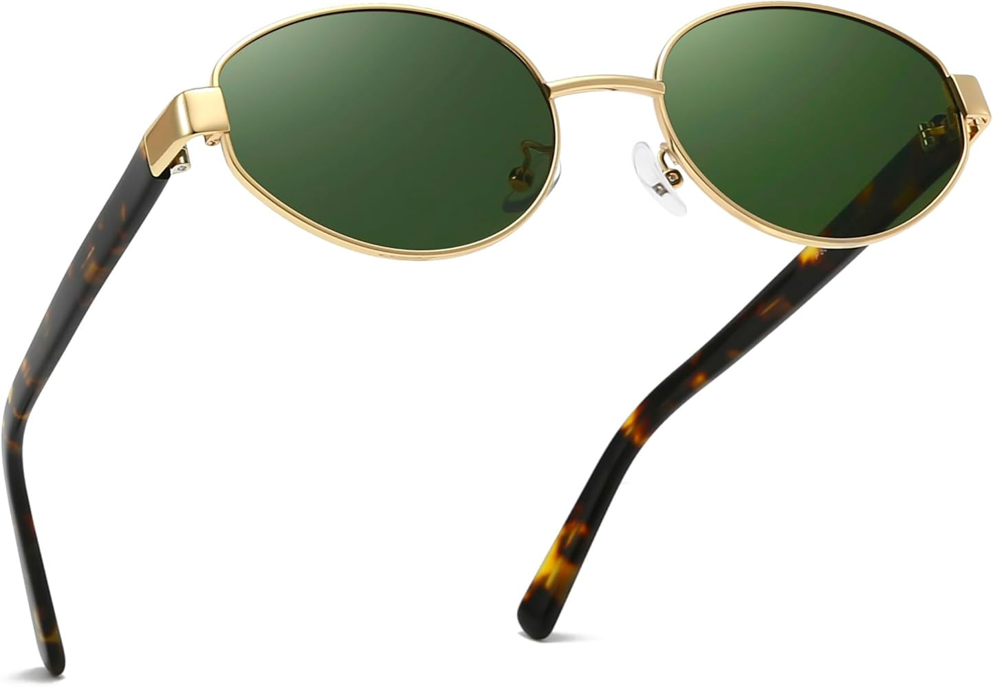 SUNGAIT Lentes de sol retro para mujer, lentes de sol polarizados ovalados, estilo moderno, lente... | Amazon (US)