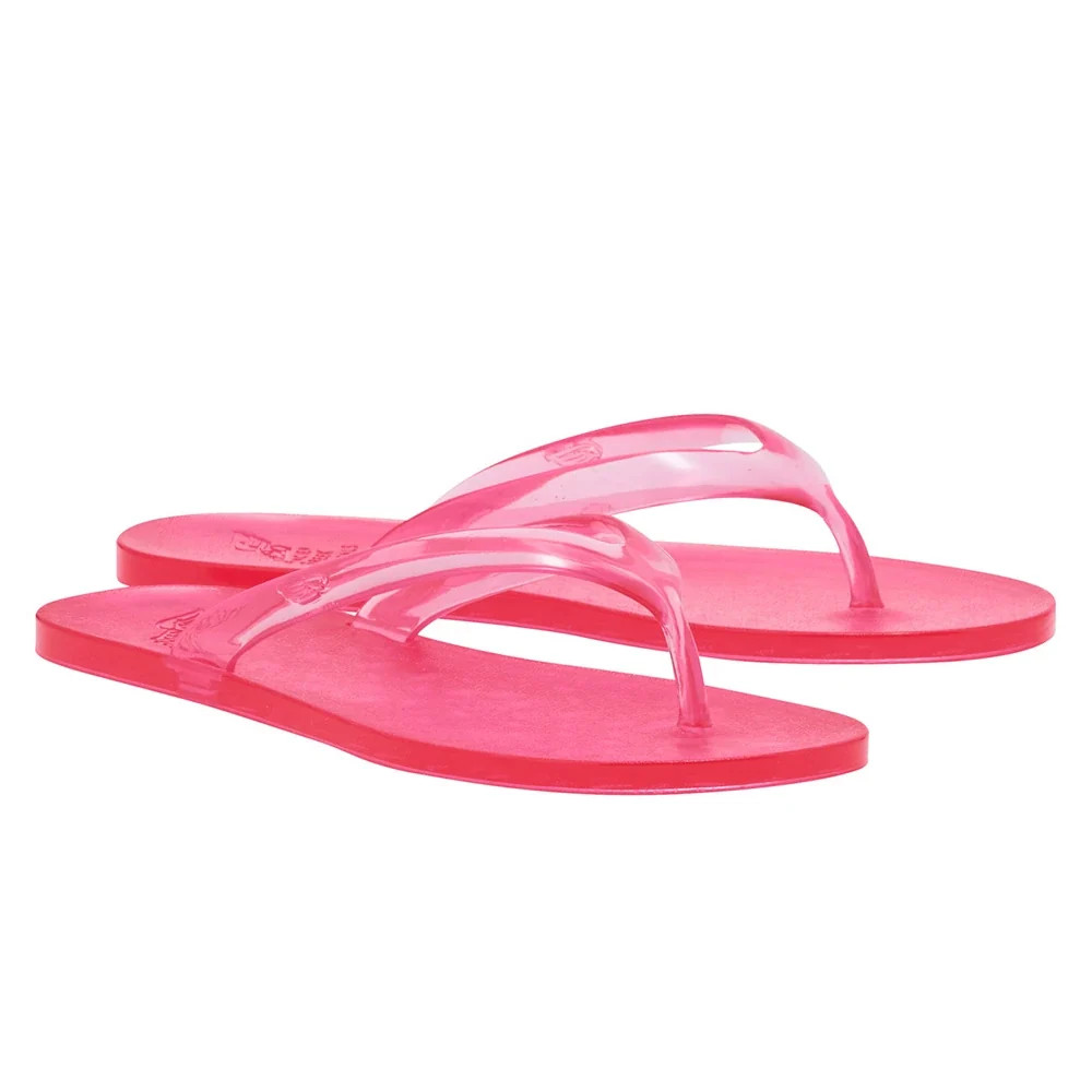 Jelly Flip Flop Pink | Ancient Greek Sandals
