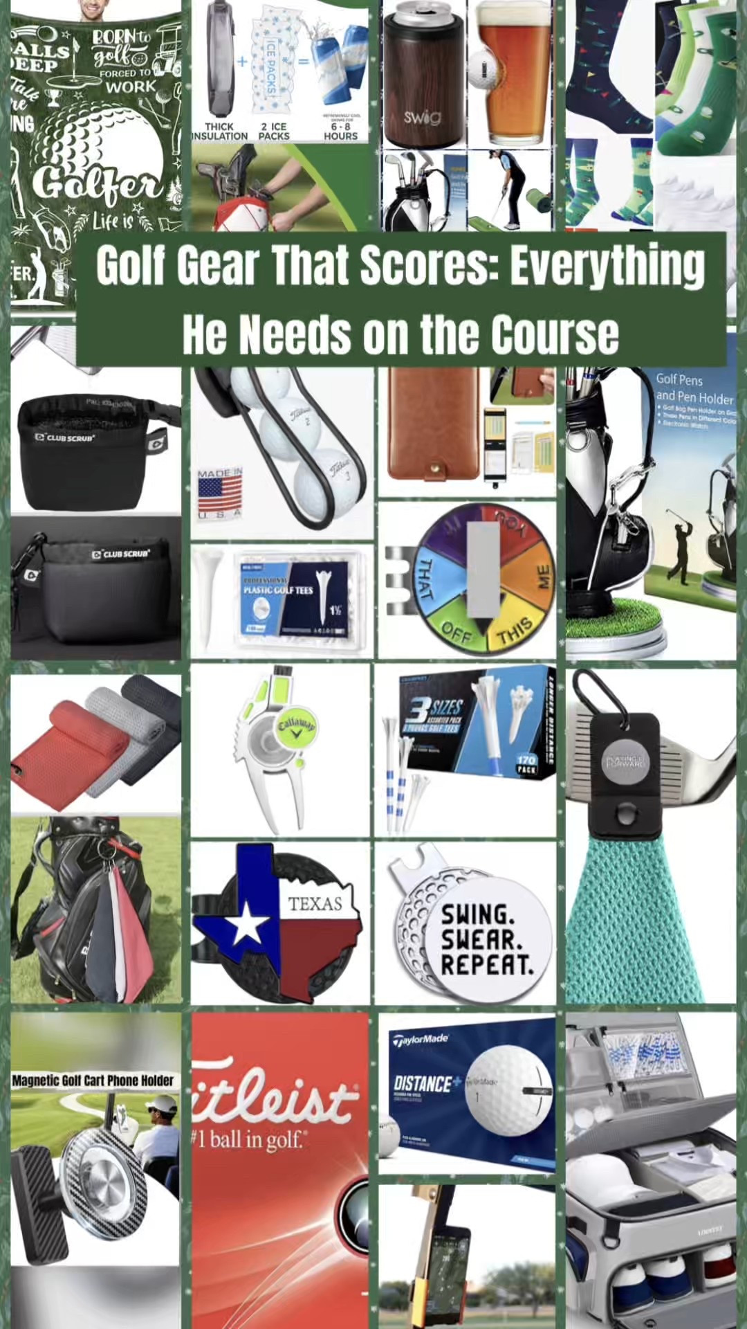 Golf Gear That Scores: Everything He Needs on the Course and Off

From towels and socks to organizers, coolers, and all the must-have accessories, this lineup delivers everything he needs to play sharp, stay organized, and enjoy every round. 

Smart, functional, and built for the golfer who loves his gear. 

Make sure to checkout my gift guide for golfers for more items!!!

GiftGuide #HolidayGiftGuide #GiftsForHim
#GiftIdeasForHim #MensGiftGuide #ChristmasGiftsForHim
#HolidayGifts #GiftSeason #PerfectGift

#LTKHoliday #LTKActive #LTKGiftGuide