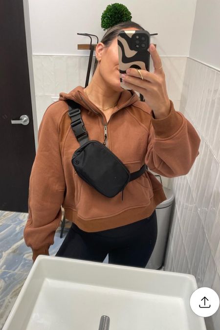 You all LOVED this pullover last year and so do I!! It has the logo on the hoodie and everything!  I’m planning for fall already and I’m grabbing this scuba hoodie in more colors! Runs TTS. College outfit , Lululemon dupe , dhgate Lululemon , Lulu dupe , mom outfit , everyday outfit , fall outfit 

#LTKstyletip #LTKU #LTKunder50