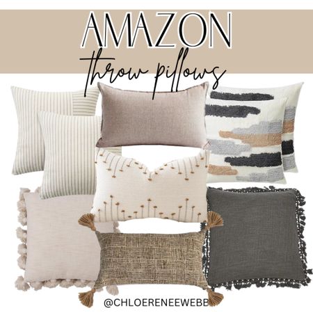 Shop these neutral and earthly throw pillows on Amazon! Super affordable and great quality. 

Amazon finds, Amazon home, home decor, neutral home decor 

#LTKfindsunder50 #LTKhome #LTKfindsunder100