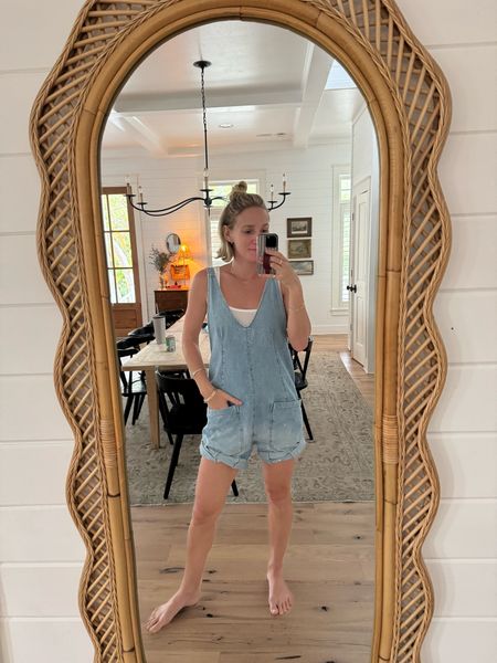 Cutest and easiest little free people romper for spring and summer - going to be wearing this a ton! 