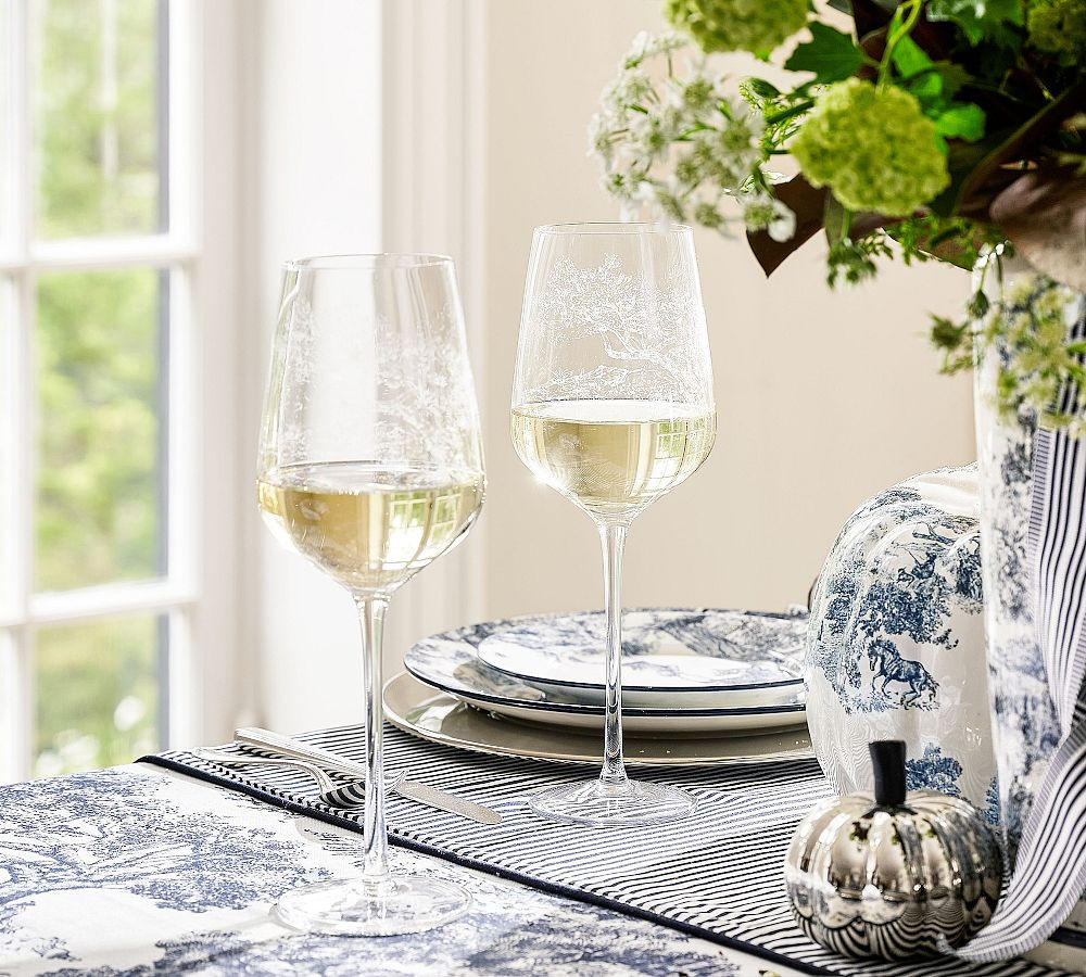 Brandon Maxwell Wine Glasses - Set of 4 | Pottery Barn (US)