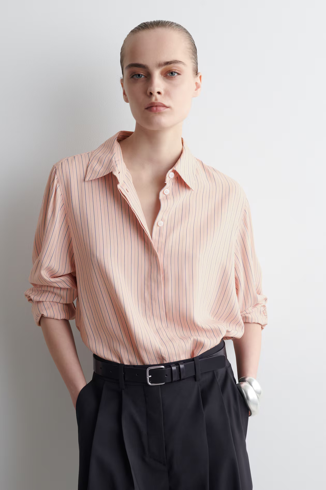 LOCKERES HEMD MIT STREIFEN | H&M (DE, AT, CH, NL, FI)