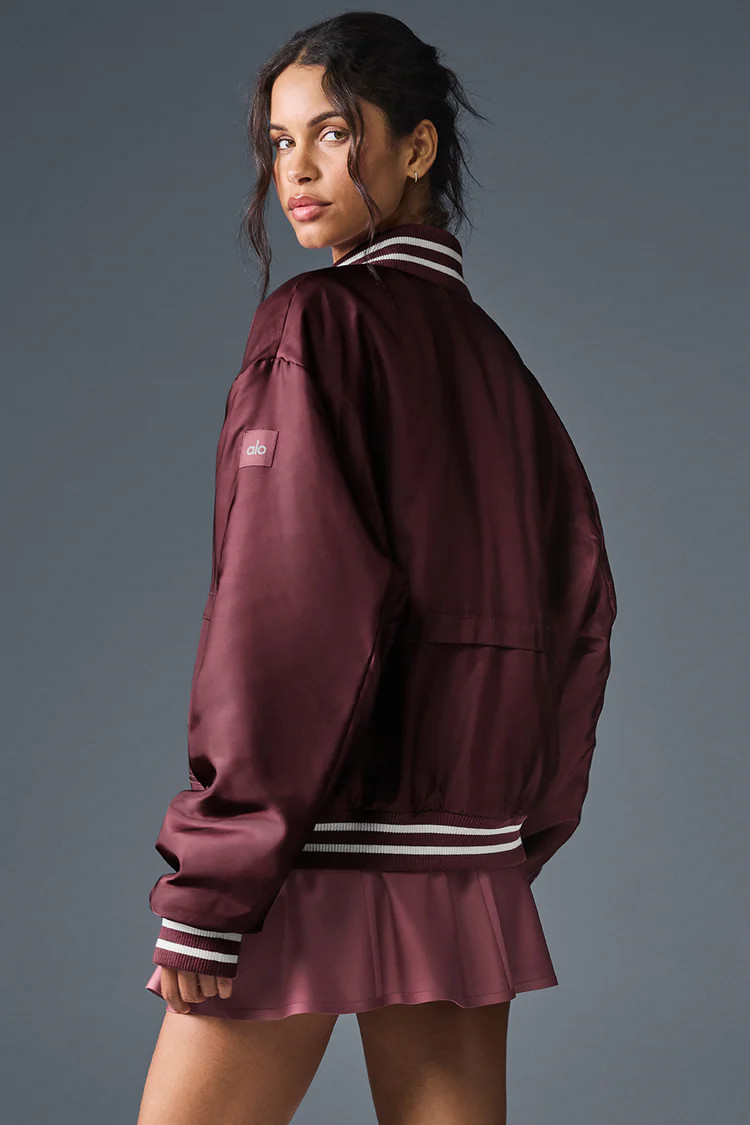 Afterglow Varsity Jacket | Alo Yoga (US)
