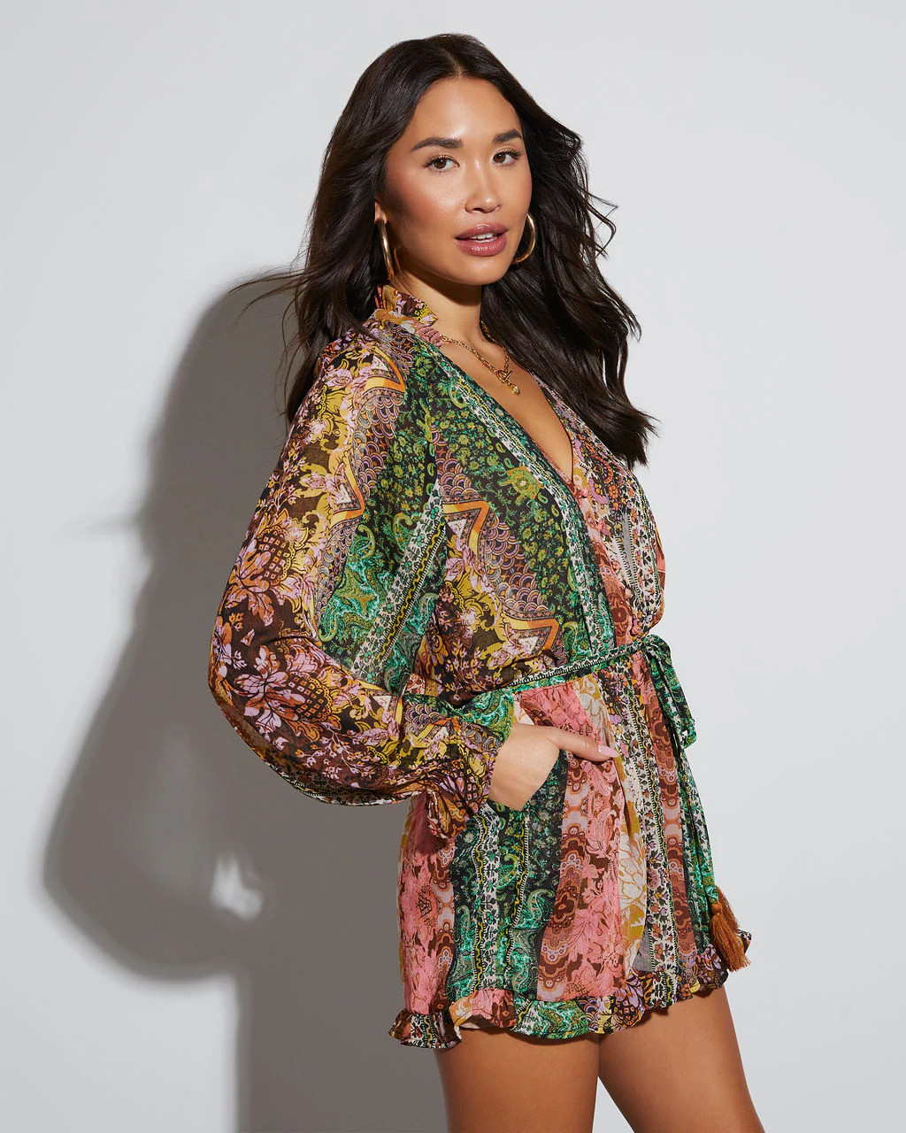 Cabana Paisley Romper | VICI