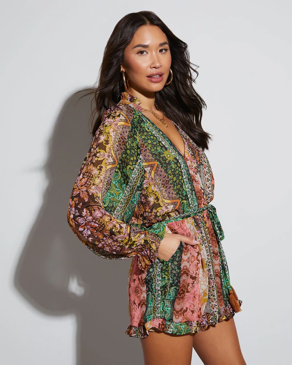 Cabana Paisley Romper | VICI Collection