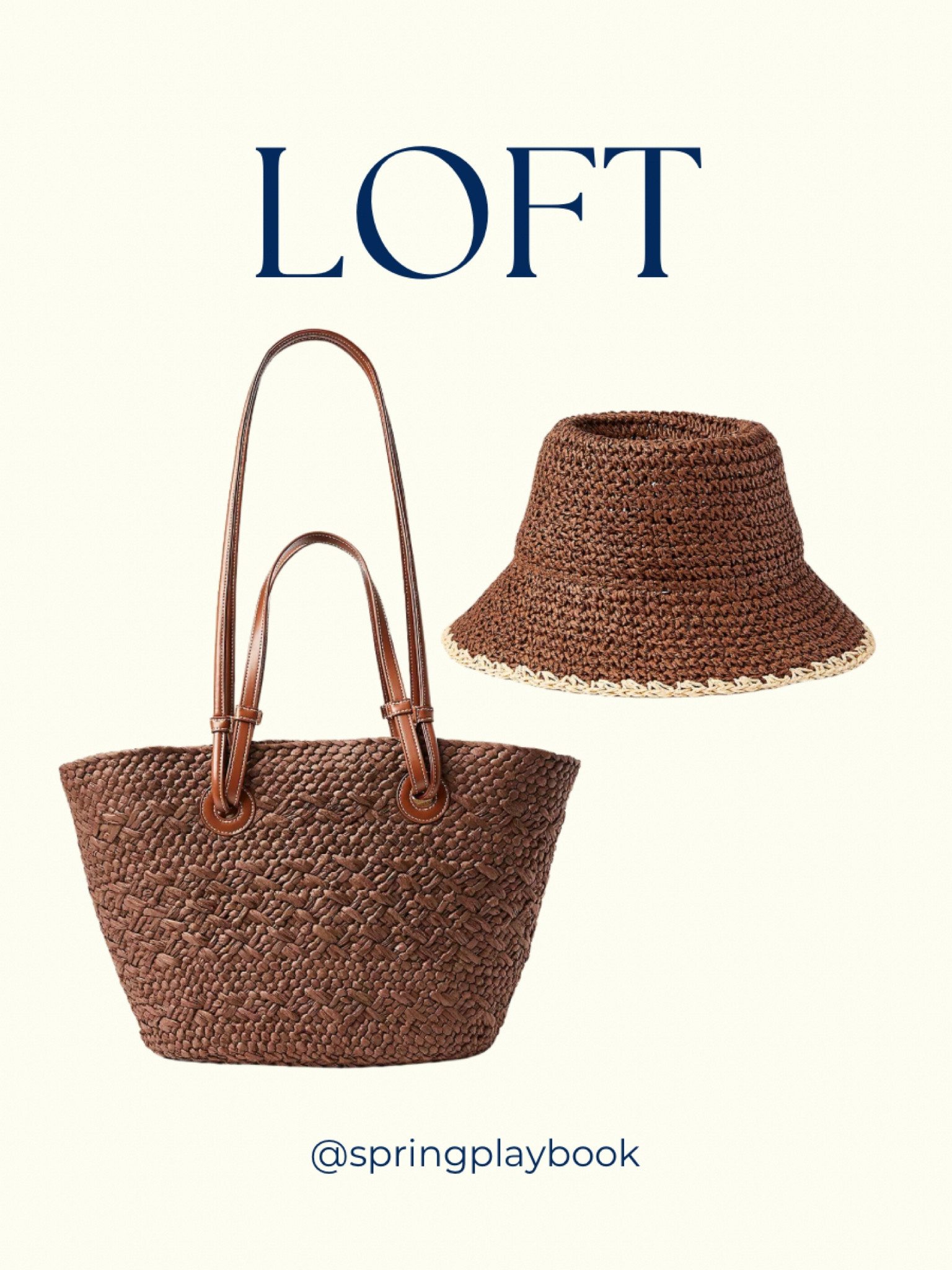 Resort & accessories at LOFT! This Chocolate tote also comes in Natural with brown straps. 

#createdcolorful #createdcolorfulspring #hocspring #tcispring #pcaspring #lightspring #warmspring #truespring #brightspring #clearspring #paintboxspring #bluespring

#LTKHoliday #LTKSwim #LTKSaleAlert