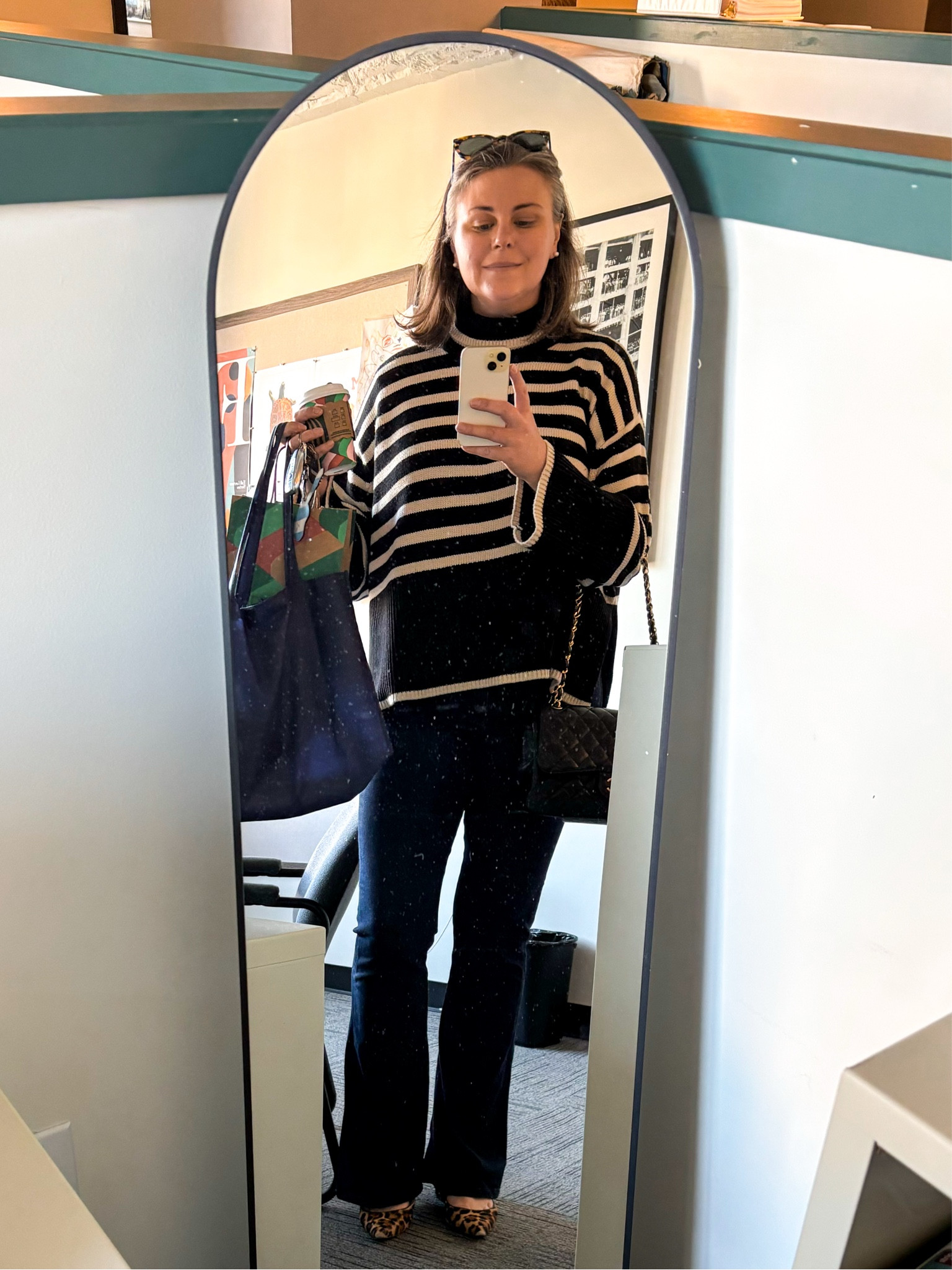 What I wore to the office today 🗂️📈

#LTKMidsize #LTKWorkwear #LTKOver40