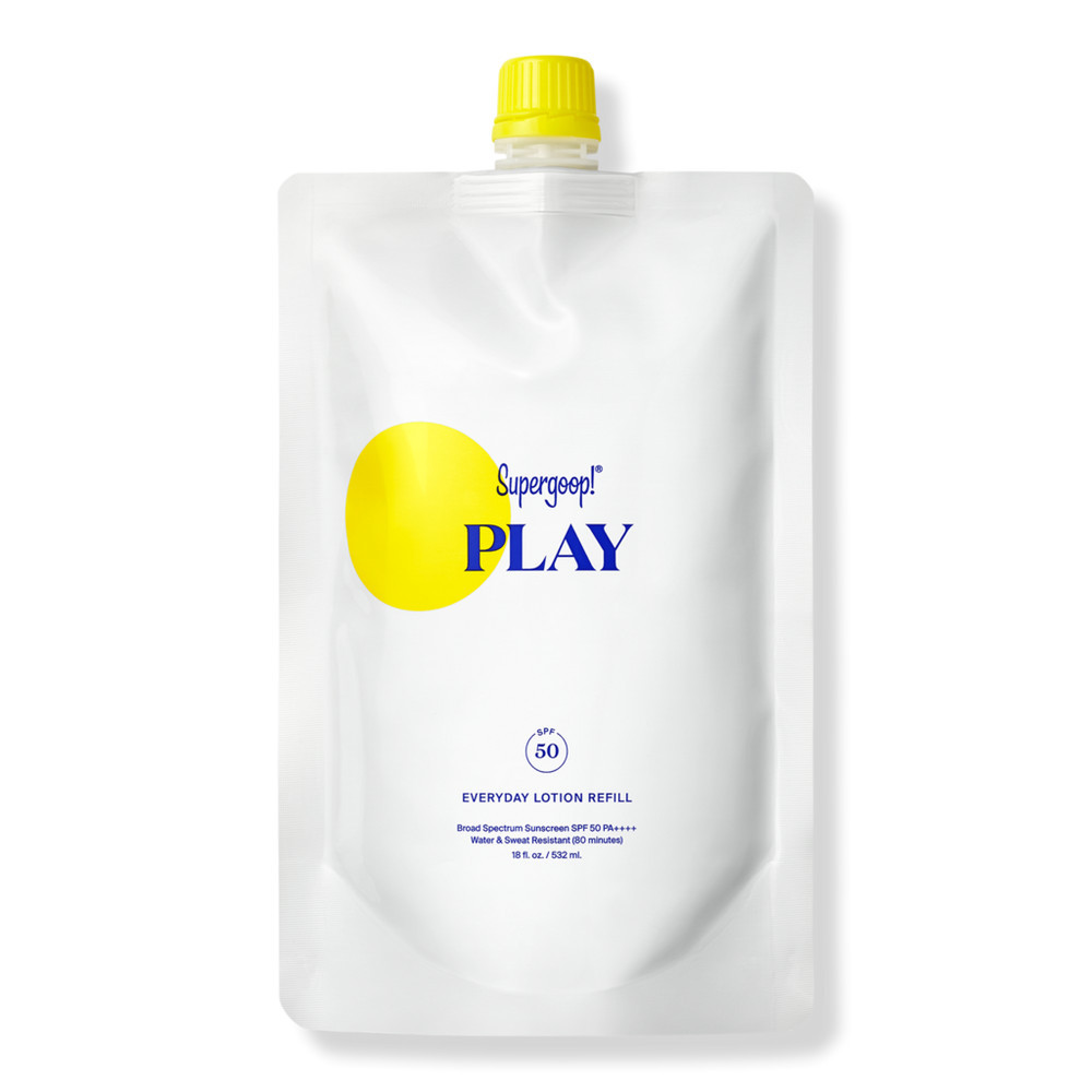 Supergoop! PLAY Everyday Lotion SPF 50 Sunscreen with Sunflower Extract - 18.0 oz (Refill) | Ulta