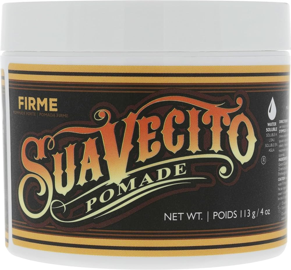 Suavecito Pomade Firme (Strong) Hold 4 oz, 1 Pack - Pomade For Men - Medium Shine Water Based Wax... | Amazon (US)