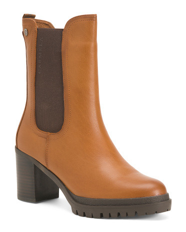 Leather Ankle Booties | TJ Maxx