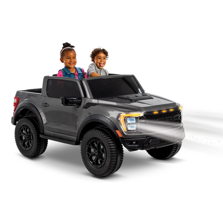 Ford F-150 Raptor 12V Battery Ride-on Toy, Carbonized Grey by Huffy | Walmart (US)
