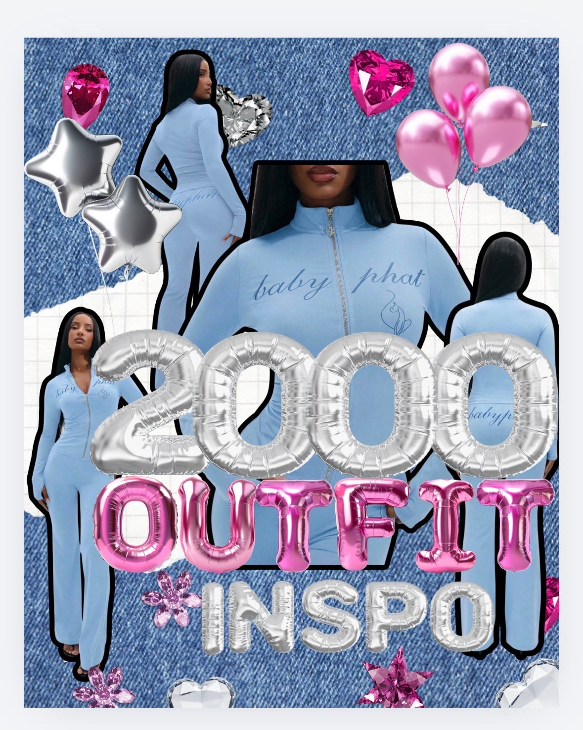 My friend is having a 2000s themed birthday party. I immediately thought of track suits! I can’t wait 🩵￼

#LTKPetite #LTKootd #LTKdayinmylife