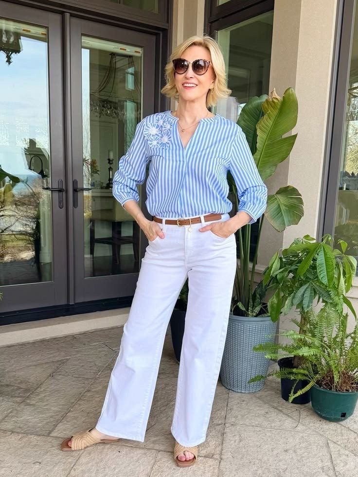 White trouser jeans season is officially here 🤍 I’ve been reaching for this pair from Talbots nonstop lately because they instantly make any outfit feel a little more polished while still being so comfortable. The kind of piece that works for lunch dates, errands, travel days… basically everything lately ✨

#LTKootd #LTKSeasonal #LTKOver40