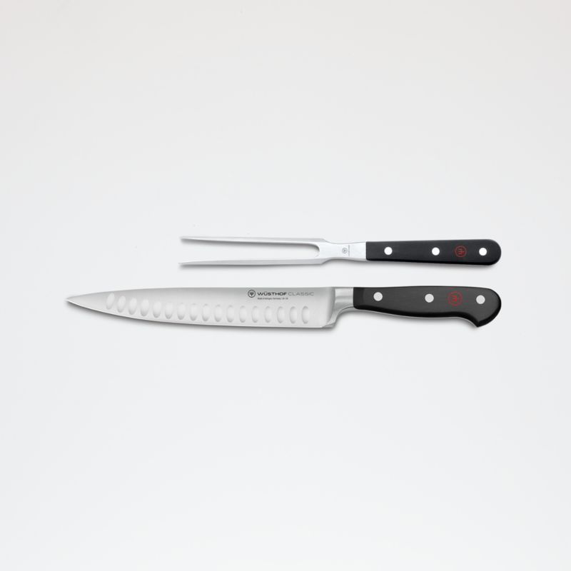 Wusthof Classic Carving Set + Reviews | Crate and Barrel | Crate & Barrel