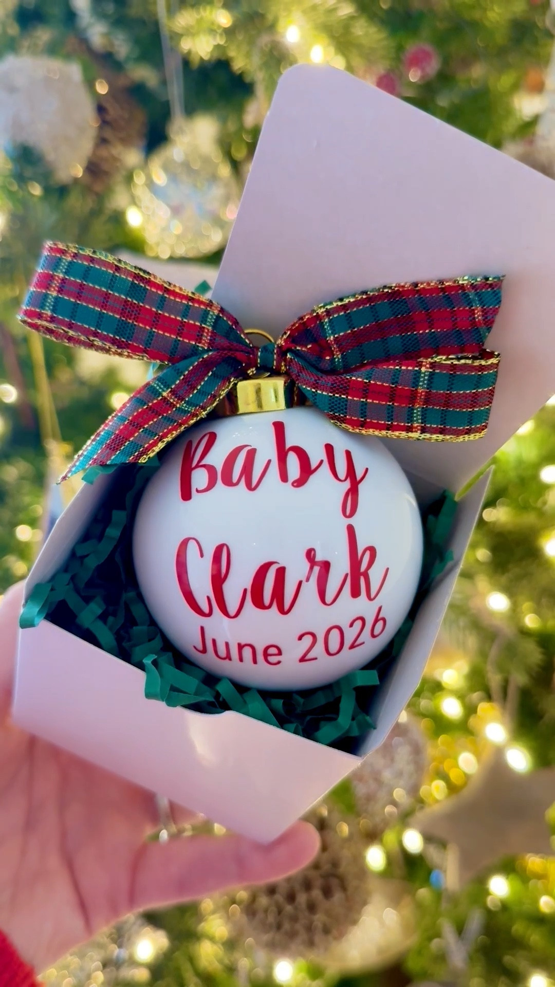 These pregnancy announcement Christmas ornaments are a sweet, unforgettable way to share your exciting news—and they double as a thoughtful keepsake gift for a winter baby shower.

#LTKHoliday #LTKBump #LTKBaby