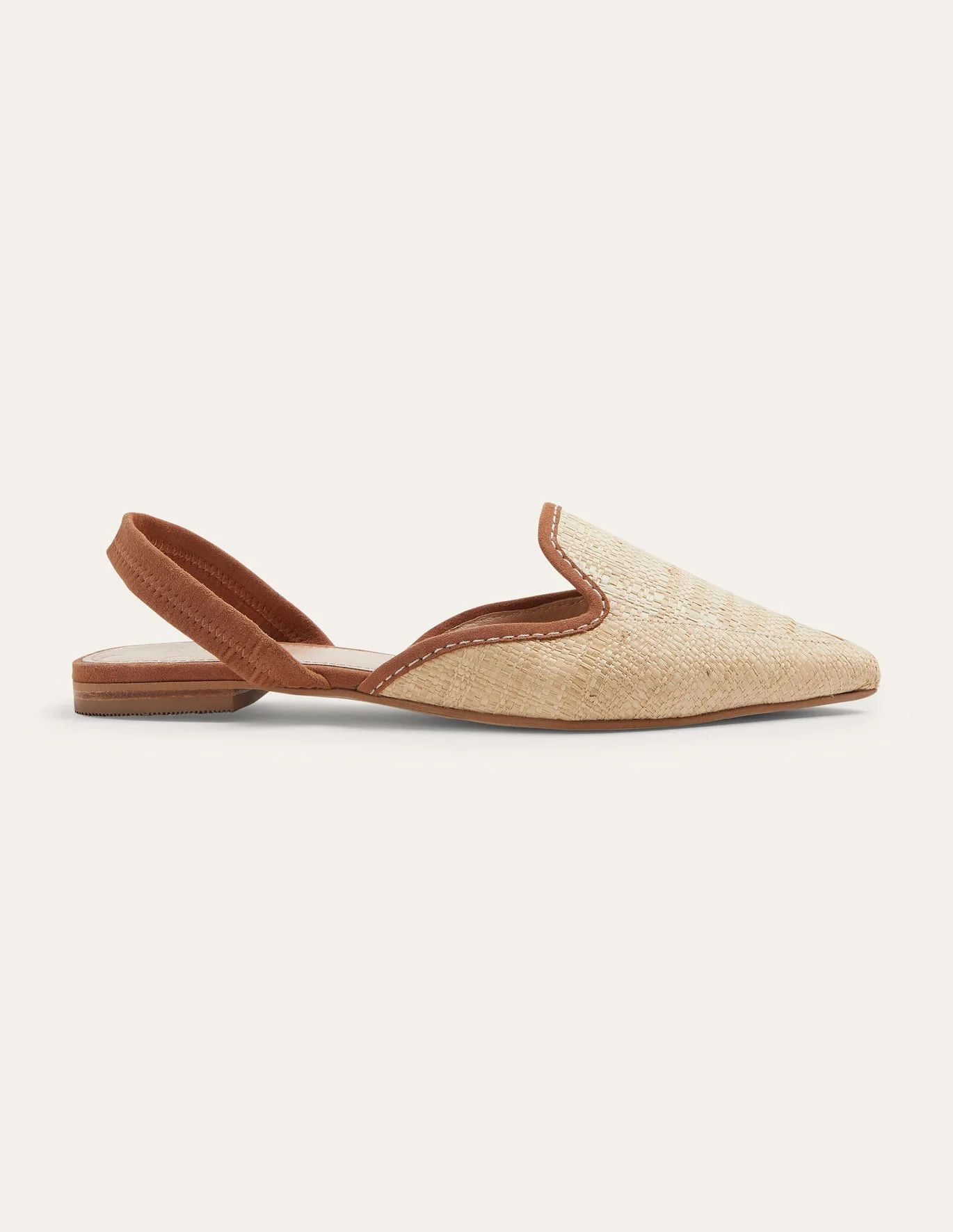 Lily Slingback Flat Sandals | Boden (US)
