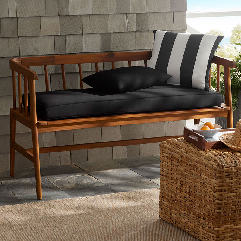 Indoor/Outdoor Toss Pillow - Cabana Classic, 20 in. Lumbar | The Company Store