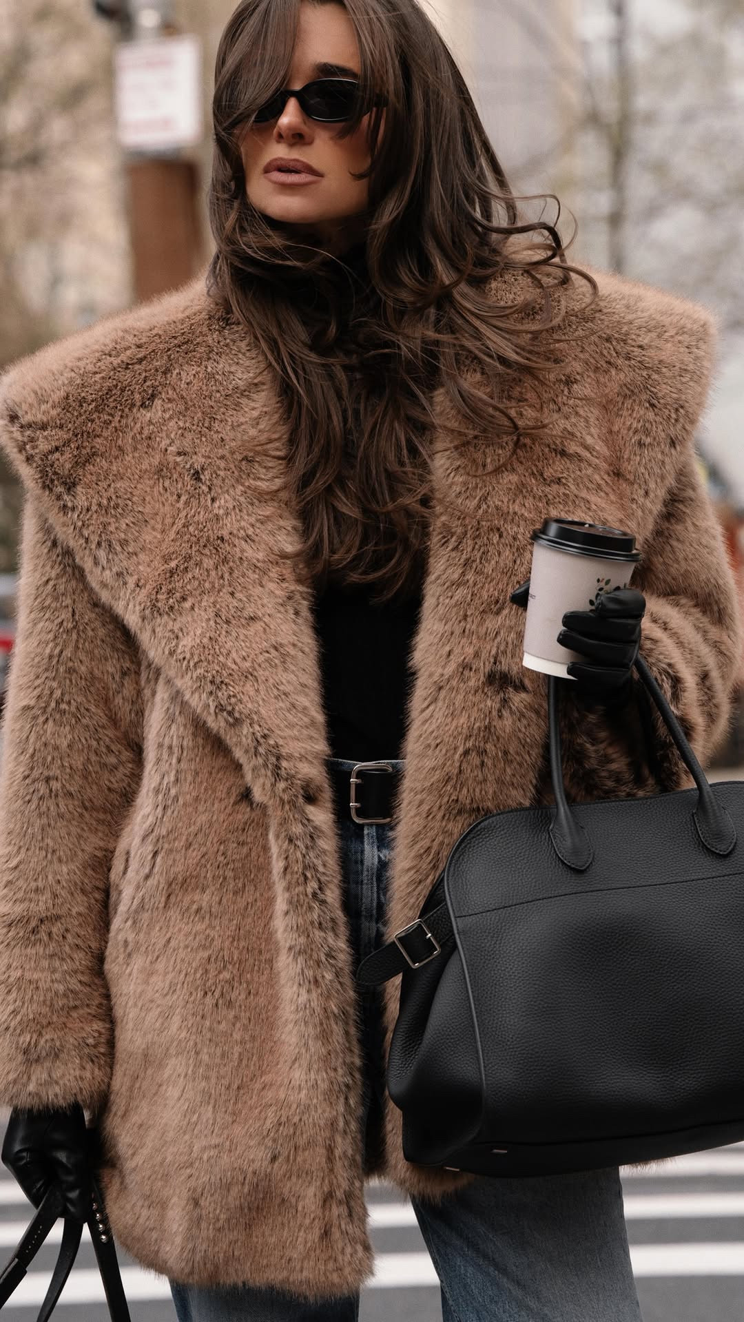 COLD, BUT STILL MOVING ~> intentionally weighted cold weather armor for the girls who don't slow down ~ faux fur built for real winter. all yours! 

 