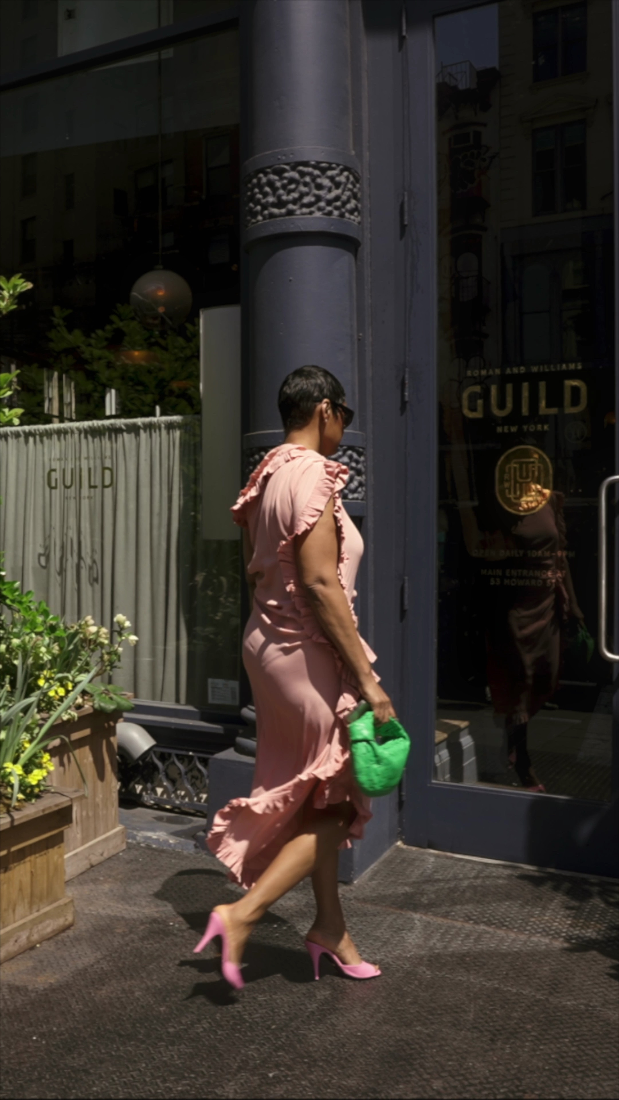 It’s Wedding Dress Season - wearing Dries Van Noten
Dinas One-Shoulder Ruffle Midi-Dress with Gucci Mules. 

#LTKstyletip #LTKfit #LTKSeasonal