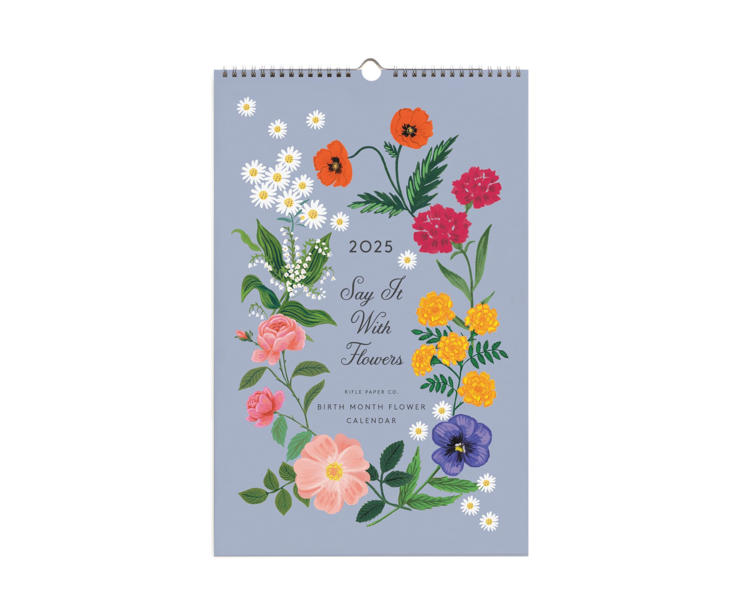 RIFLE PAPER CO. Wall Calendar, Dated for the Months of January - December 2025, Monthly Illustrat... | Amazon (US)