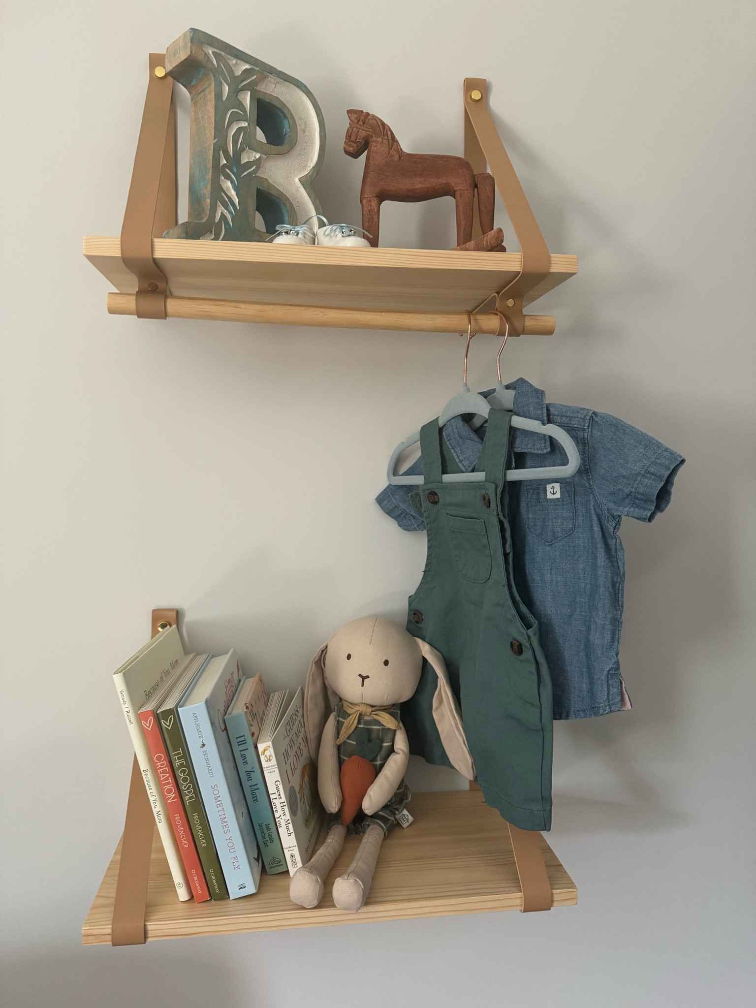 Neutral boy  Nursery bookshelf details 

#LTKBaby #LTKKids