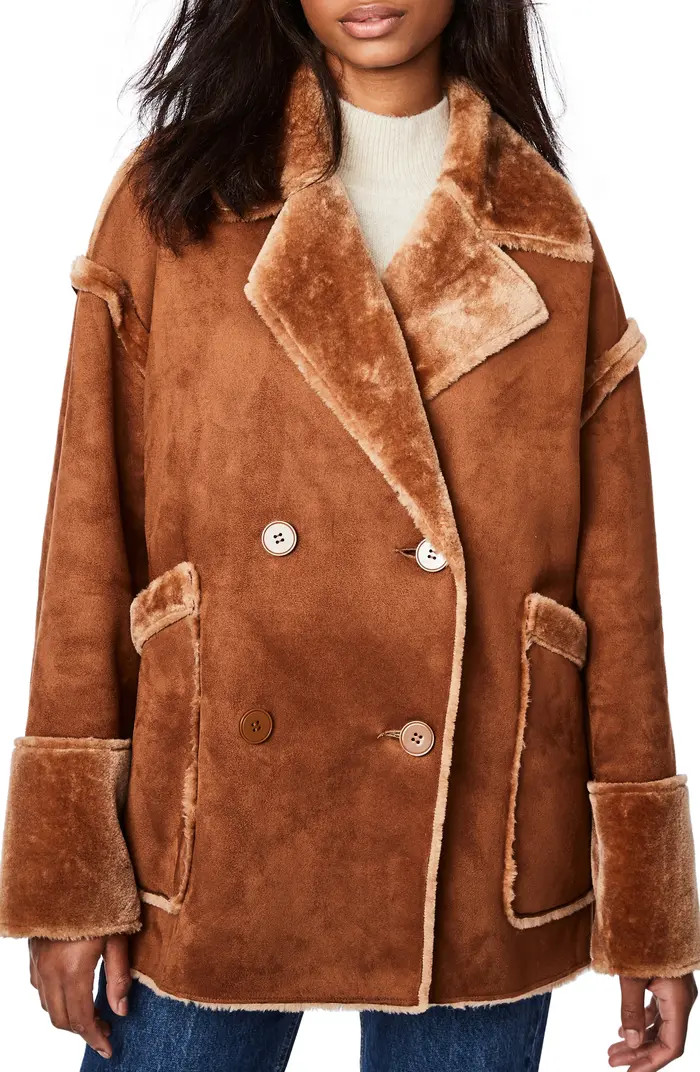 Bernardo NY Faux Shearling Jacket | Nordstrom | Nordstrom