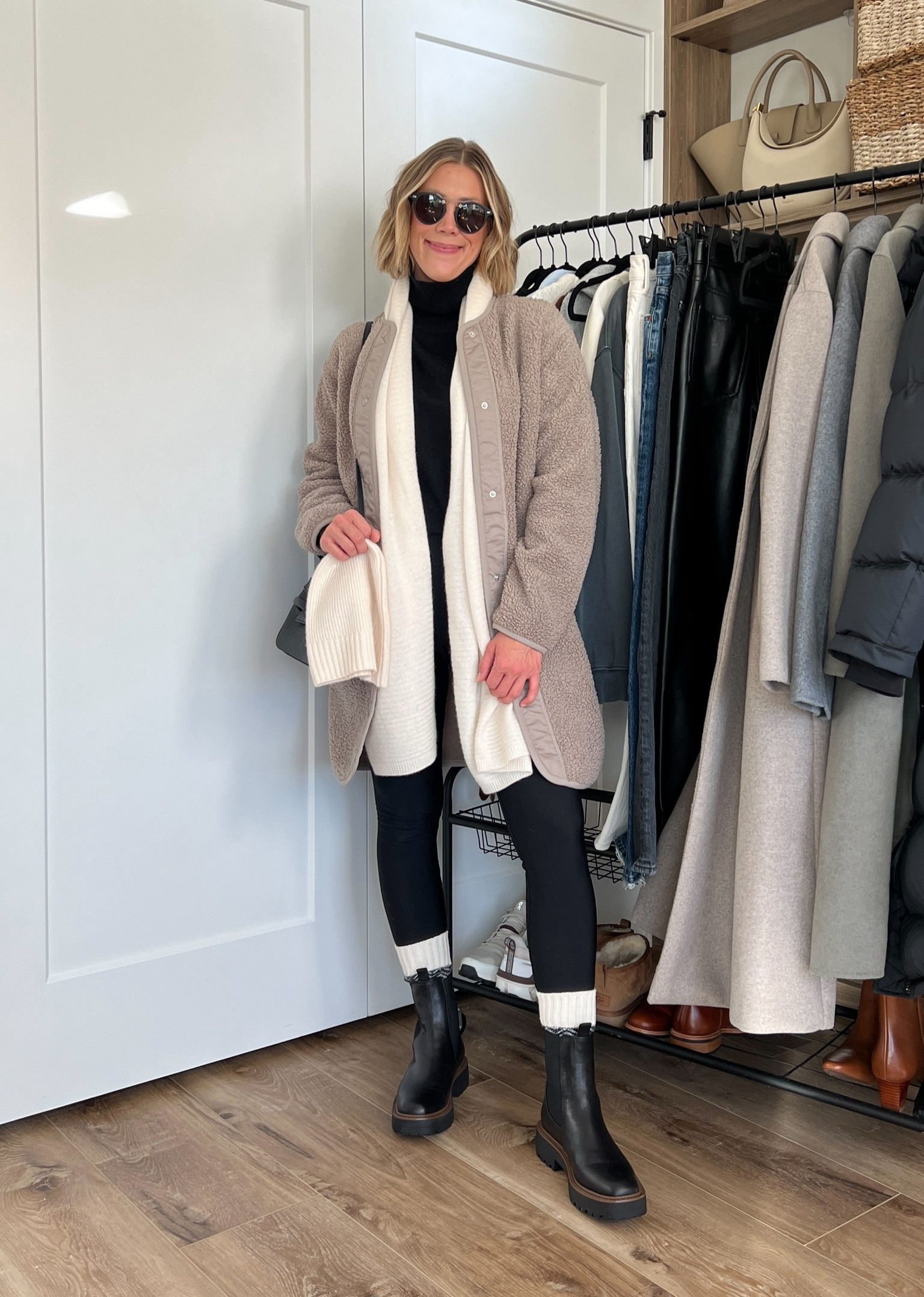 Wearing small leggings, small turtleneck sweater, small long wool coat, boots tts 

#LTKsalealert #LTKfindsunder50 #LTKfindsunder100