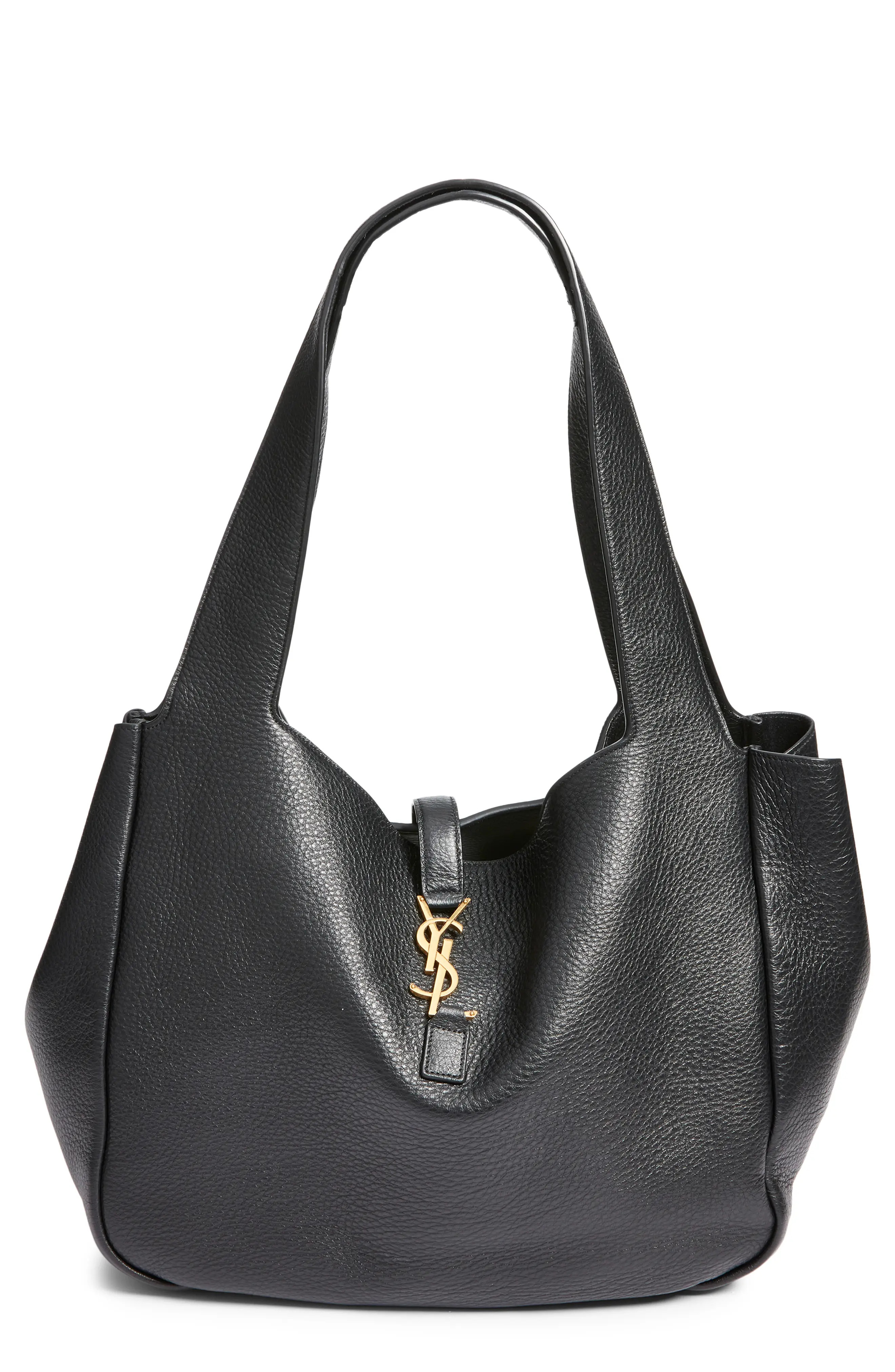 Saint Laurent Le 5 \u00c0 7 Bea Leather Tote (Women) | Nordstrom | Nordstrom