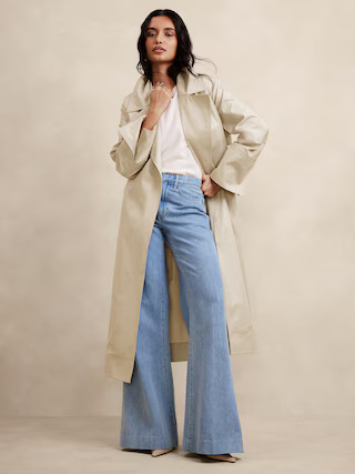 Cotton Trench Coat | Banana Republic (US)