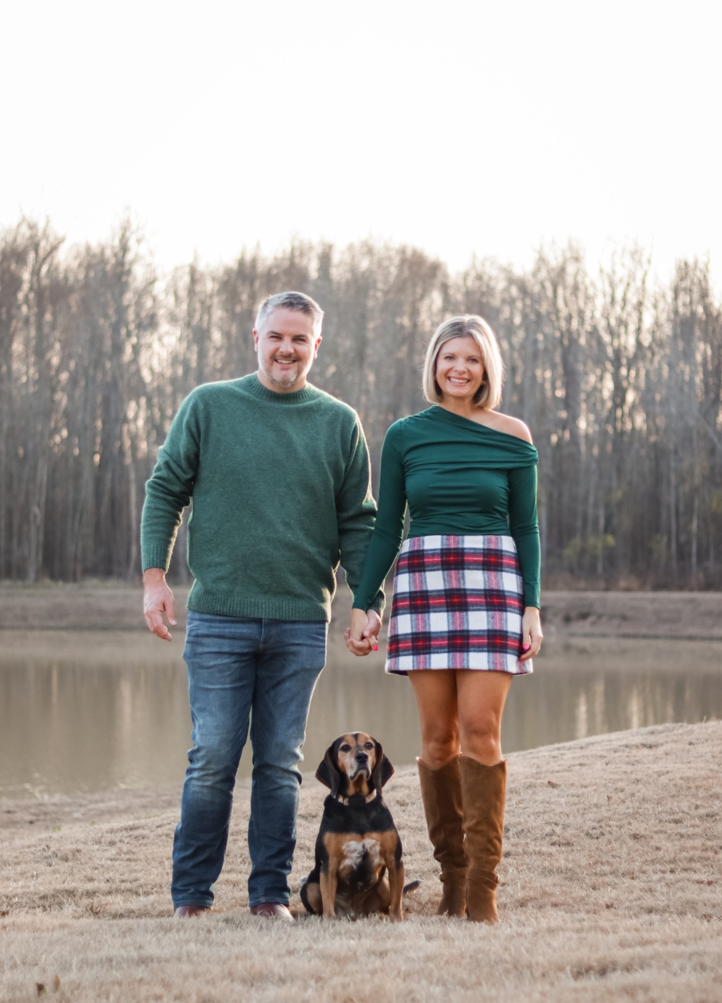 Wool plaid mini skirt TTS
Off the shoulder double lined top TTS
Men’s merino wool sweater TTS

#LTKMidsize #LTKHoliday #LTKMens