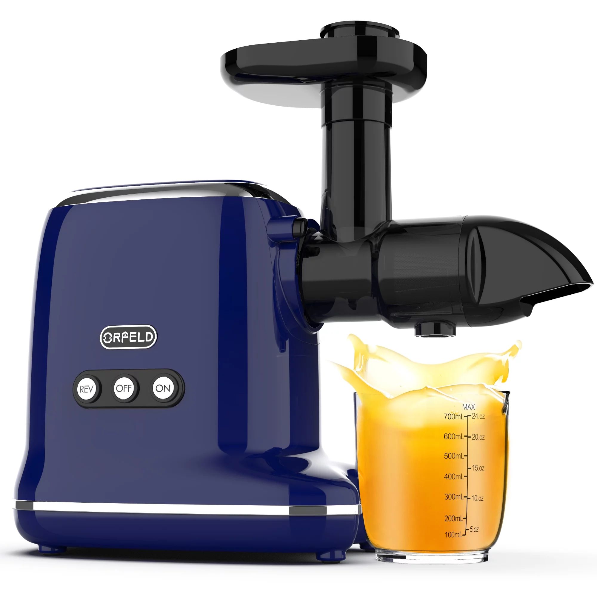 ORFELD Masticating Juicer 95% Juice Yield, Cold Press Juicer, Easy Cleaning & Quiet Motor for Veg... | Walmart (US)