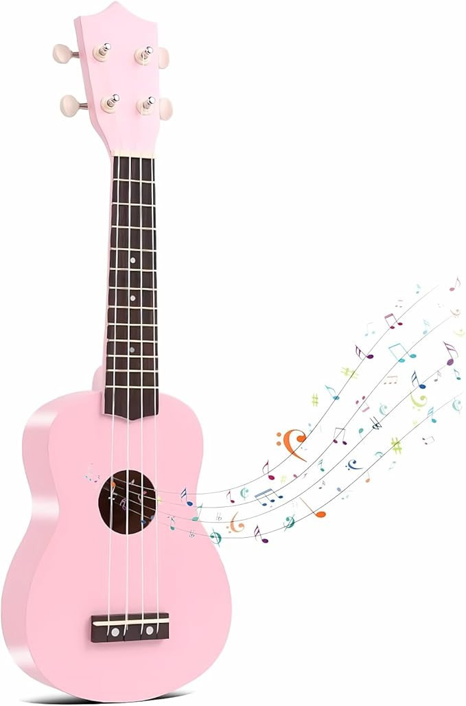 21 Inch Carbon Fibre Kids Toddler Child Children Acoustic Guitar Ukulele Musical Instruments Idea... | Amazon (US)