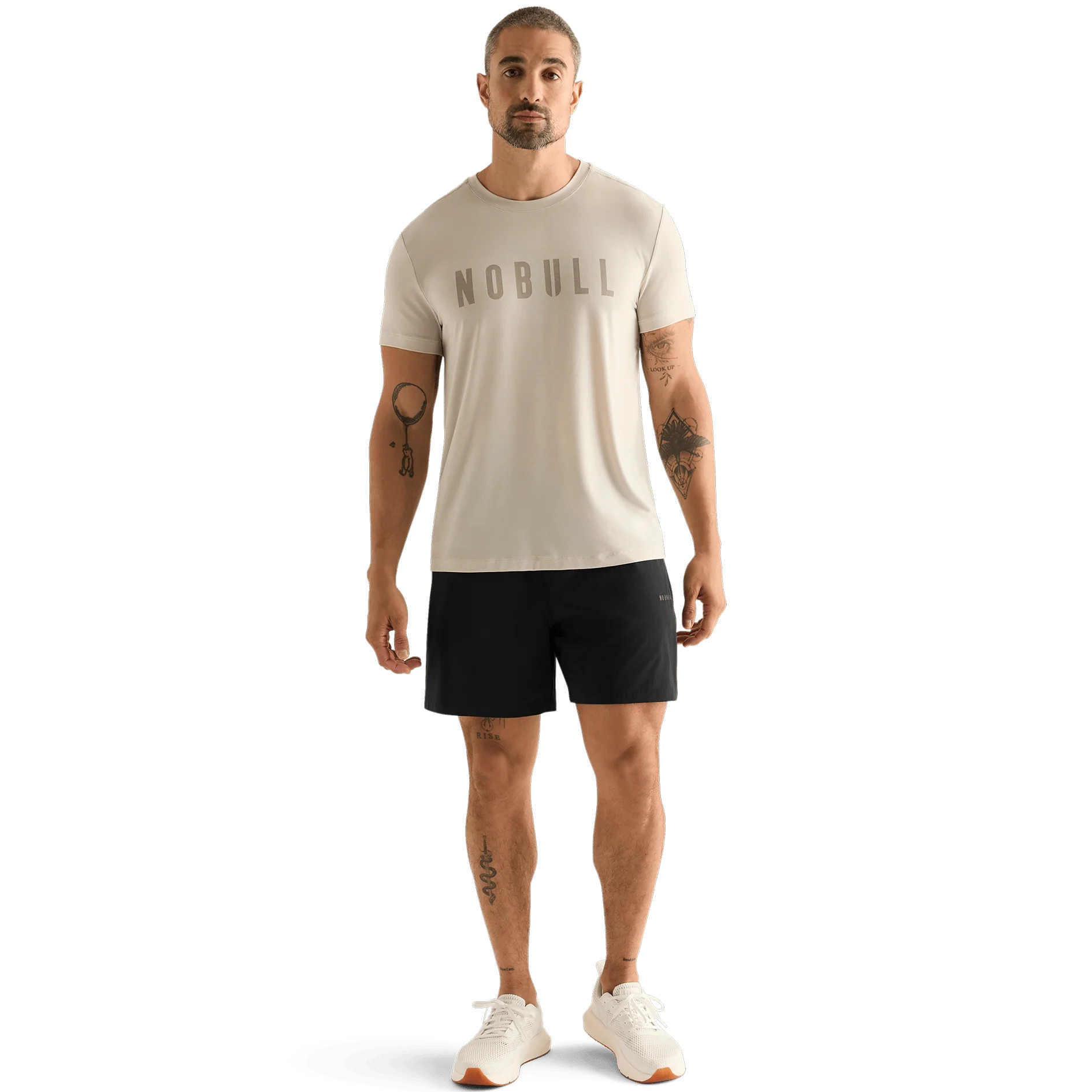 Men's Black NOBULL Training Short 6" (Unlined) | NOBULL | NOBULL