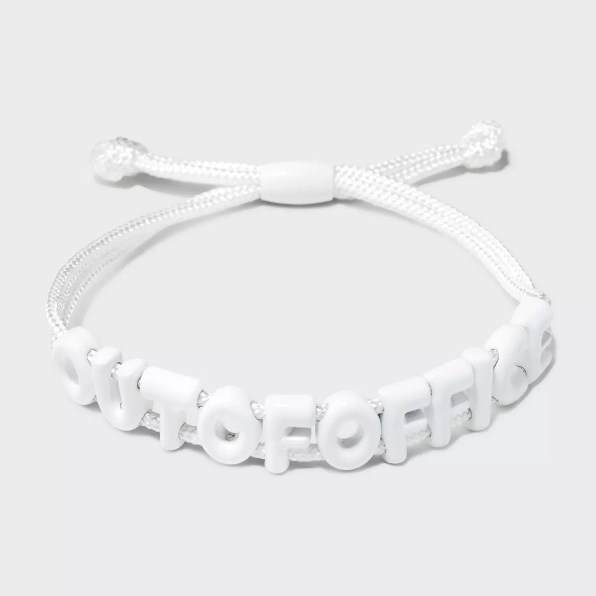 SUGARFIX by BaubleBar Out Of Office Pull-Tie Bracelet - White | Target