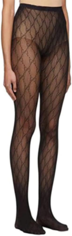 Women'S Sexy Letter Fishnet Stockings Leggings Pantyhose With Letters Tights High-Waist Artifact ... | Amazon (US)