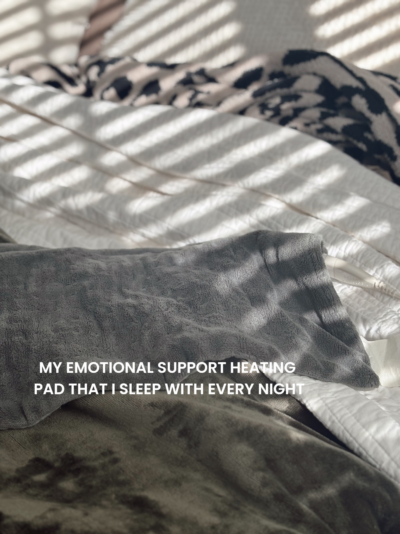 My heating pad that I sleep with every night!

#LTKSaleAlert #LTKGiftGuide #LTKselfcare