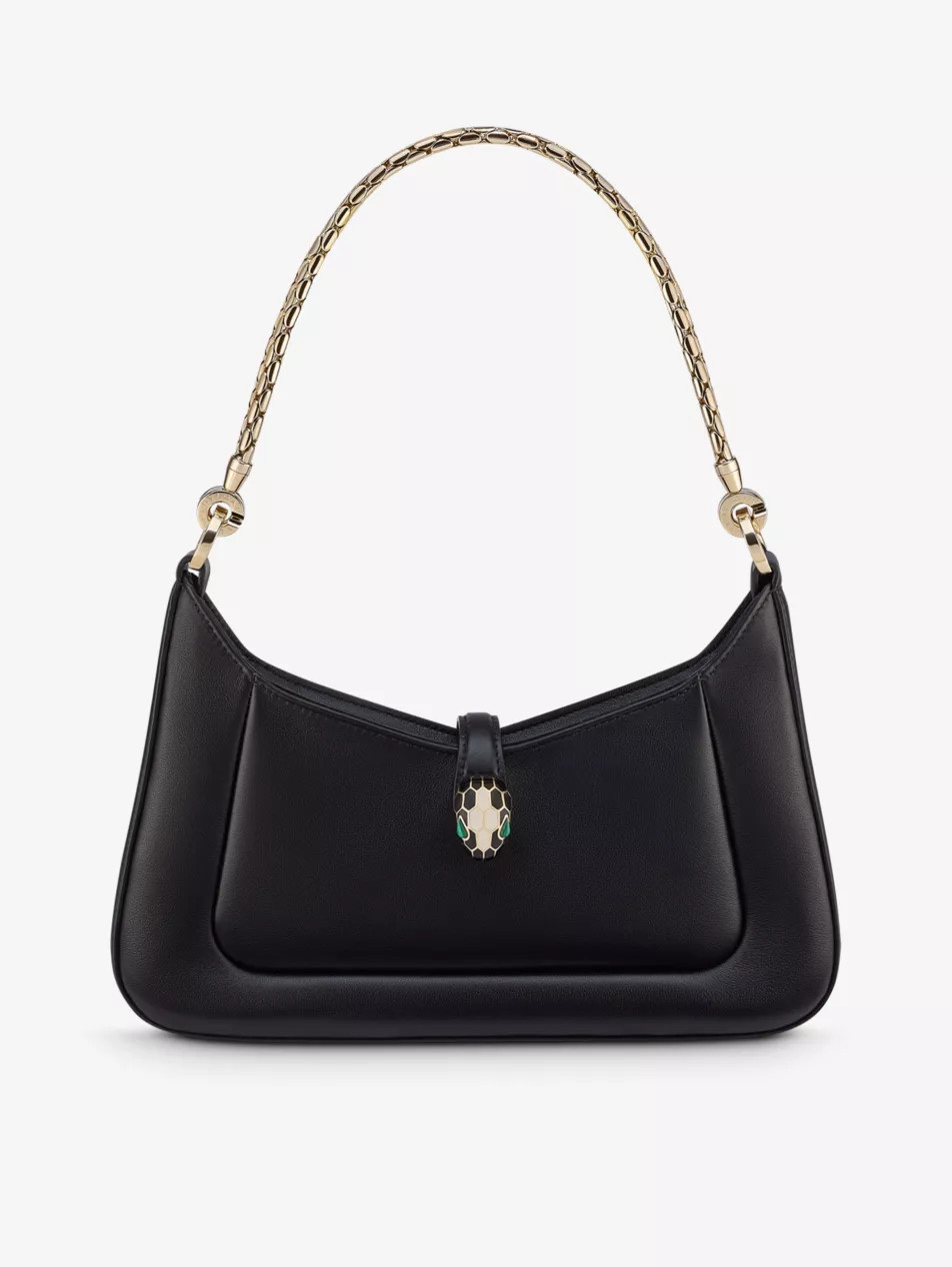 Serpenti Baia small leather shoulder bag | Selfridges