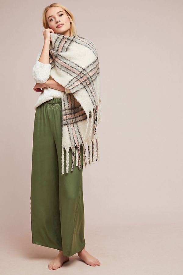 Silky Wide-Leg Pants | Anthropologie (US)