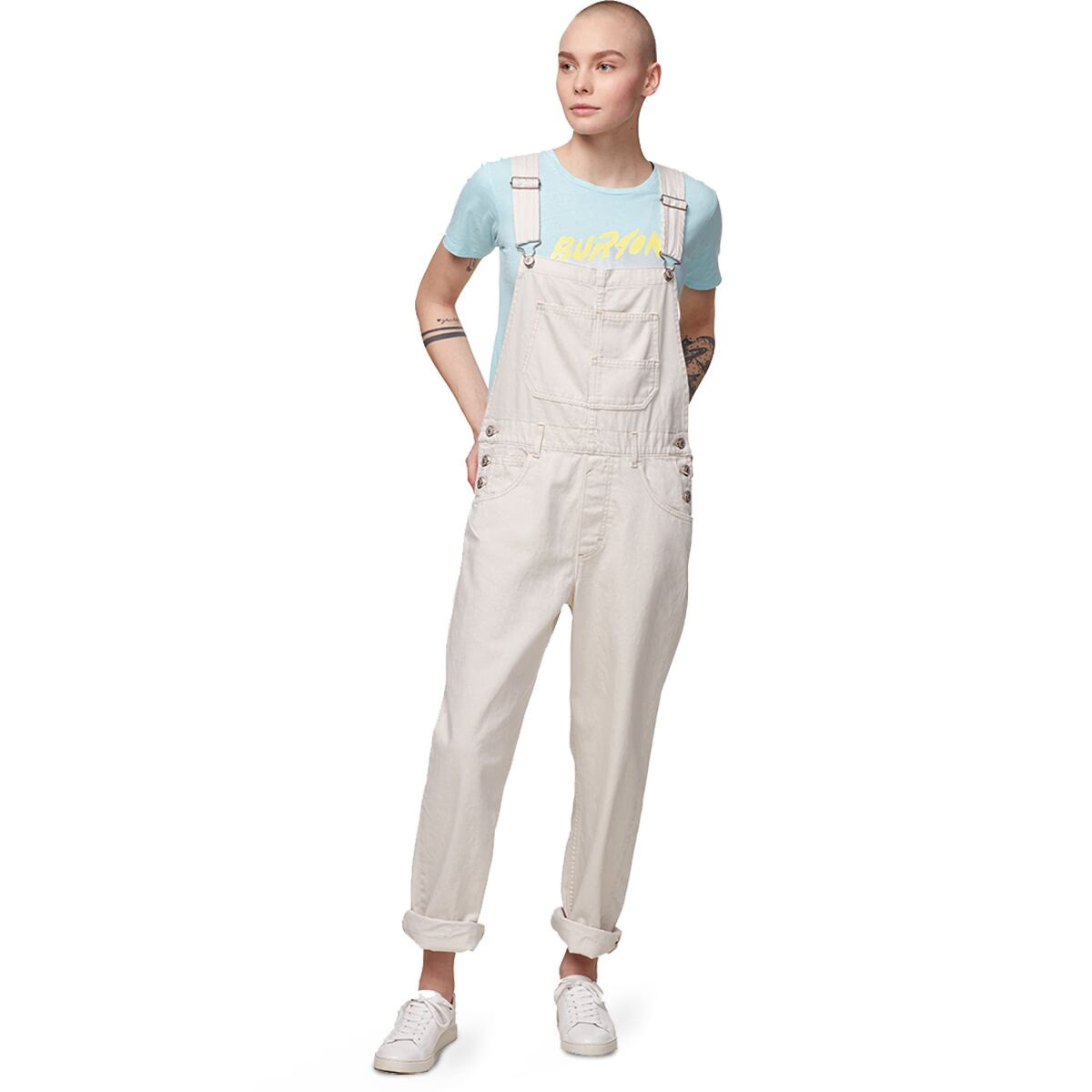 Free People Ziggy Denim Overall - Women's Parchment, L | Backcountry